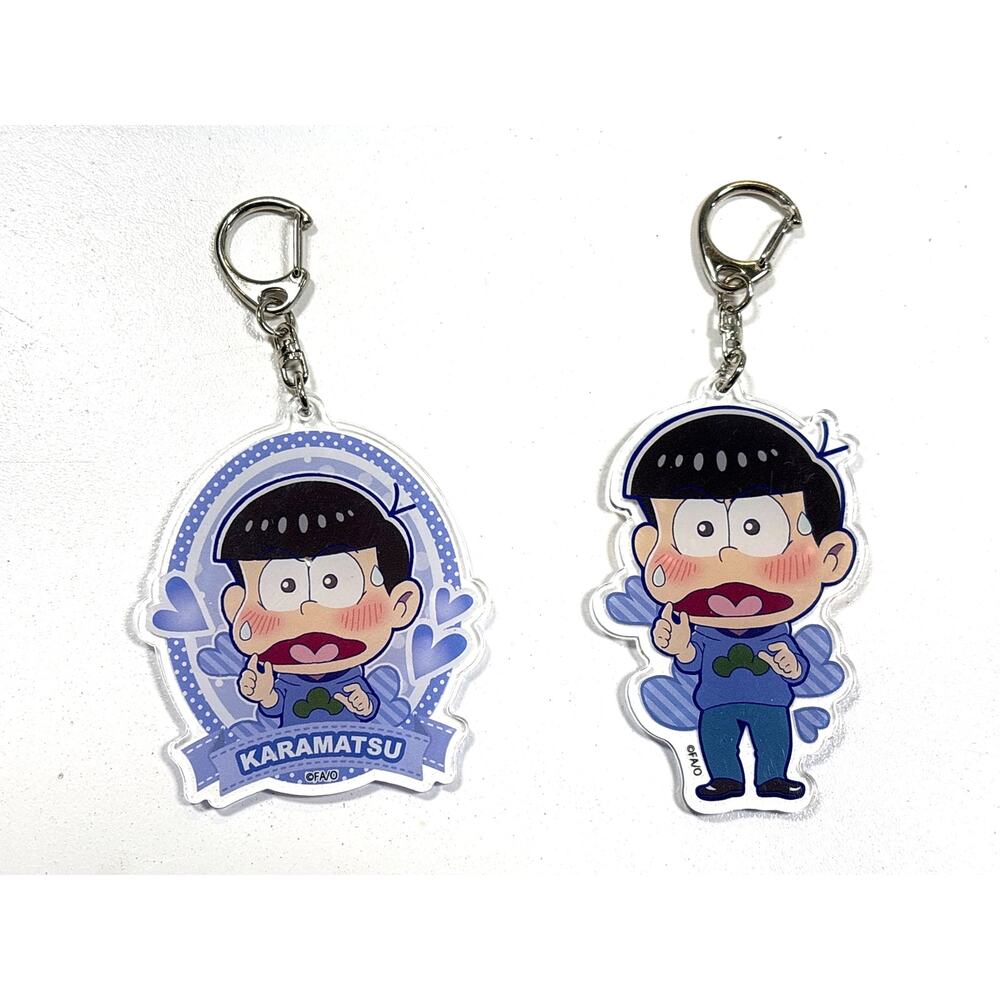 Karamatsu Matsuno Mr. Osomatsu (Osomatsu-san) anime manga keychain set
